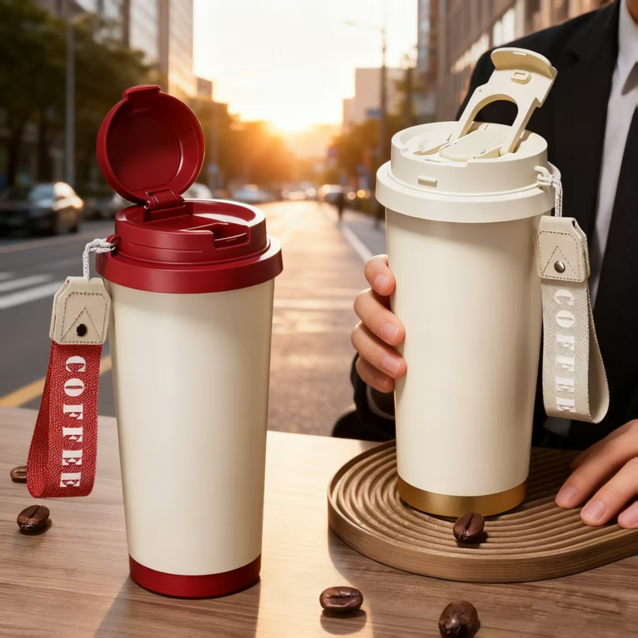 Custom Logo Name Thermos 500ML – Coffee Equipment Names recenzja i cena