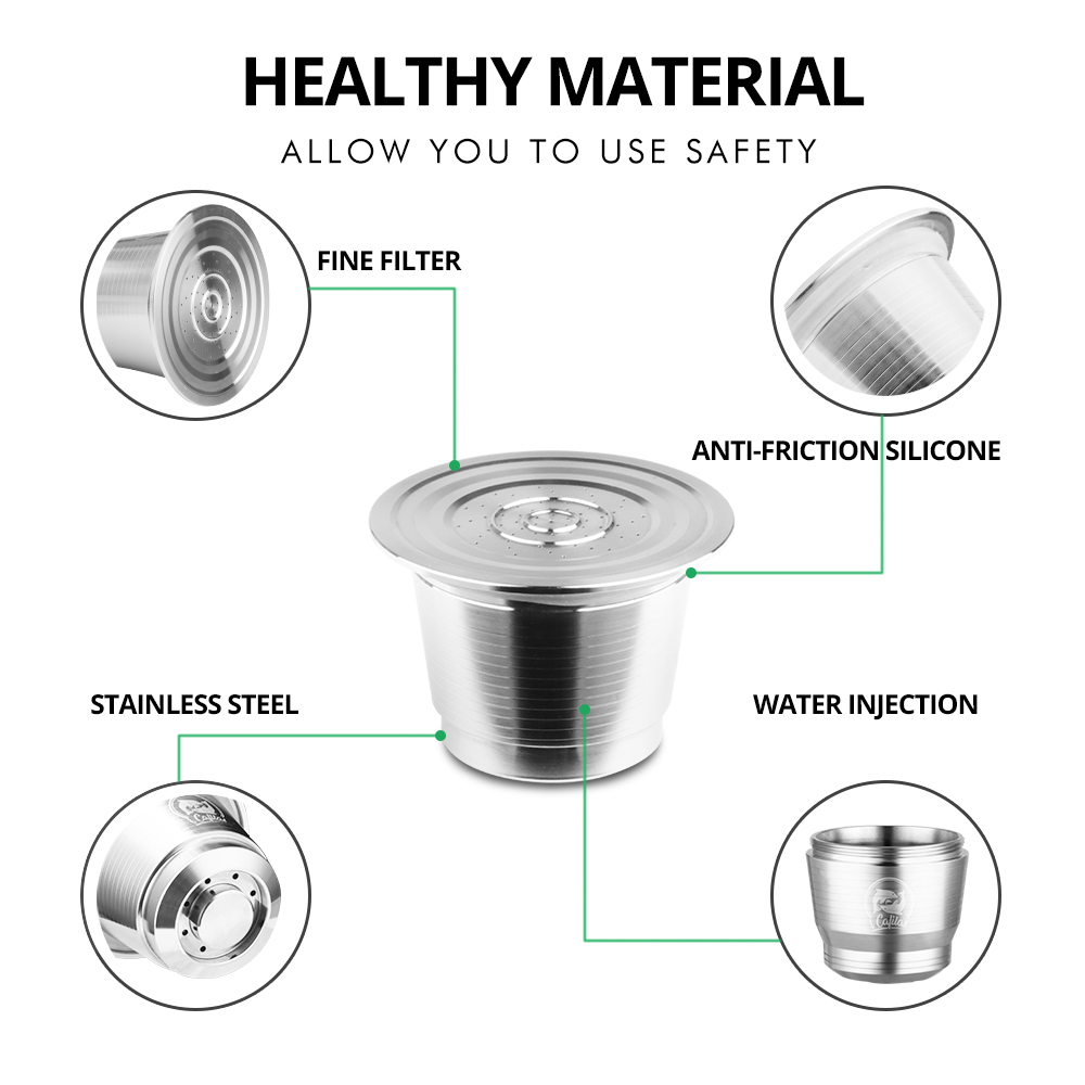 Nespresso Reusable Coffee Caps – Coffee Equipment Espresso recenzja i cena