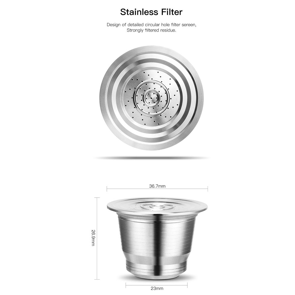 Nespresso Reusable Coffee Caps – Coffee Equipment Espresso recenzja i cena