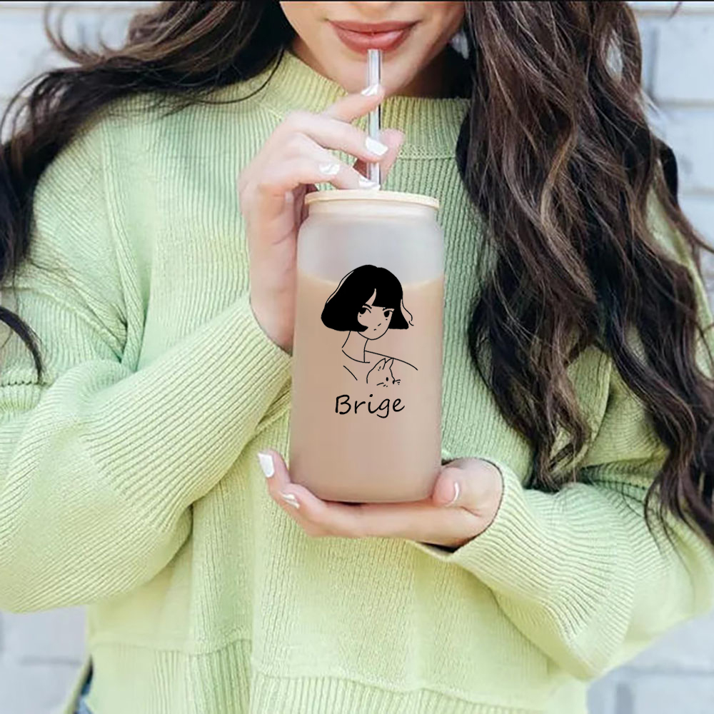 Customized cartoon glass cups, – Coffee Equipment Names recenzja i cena