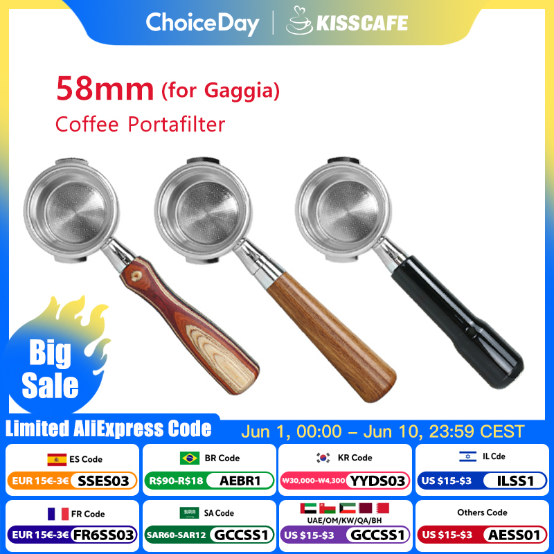 58MM Coffee Bottomless Portafi – Coffee Equipment Espresso recenzja i cena